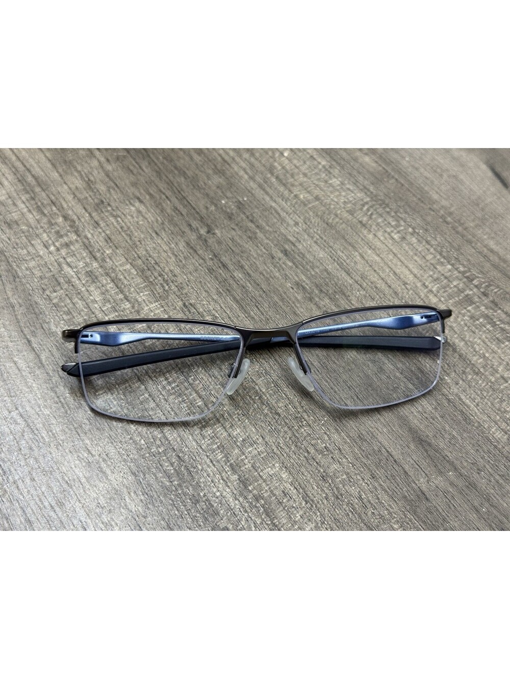 Oakley Eyeglasses Frame Socket 5.5 OX3218-1356 Matte Gunmetal Wire Rim 56-18-140
